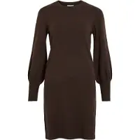 Vila Kerry Long Sleeve Dress Marron S Femme