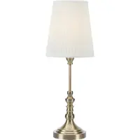 Markslöjd NOBLE Table 1L 66cm Offwhite/Antique Brass (E27)