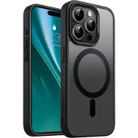 Etteri Matt Mag case for iPhone 14 Pro 6,1" black (Apple iPhone 14 Pro), Coque pour téléphone portable, Noir