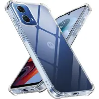 Screen Guard Professional Crystal Soft Airbag Bumper Cover (Motorola Moto G34), Coque pour téléphone portable, Transparent