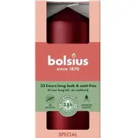 Bolsius Bougie ronde 120/58 Metallic Red