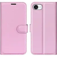 Screen Guard Professional Leather Guard Lederhülle (Apple iPhone 17e), Coque pour téléphone portable, Noir, Rose