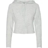 Pieces Cardigan 'PCRUNNI' gris chiné