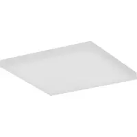 Osram Planon Frameless luminaire panel sans cadre en blanc avec la technologie LED avancée, 19 W, forme carrée (300 x 300 mm), couleur de lumière blanc chaud à 3000 K, boîtier en aluminium