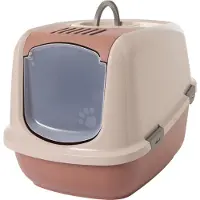 Savic Bac à litière Nordic NESTOR JUMBO rose champagne-tuscan, 66 x 48,5 x 46,5 cm