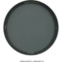 B+W Basic Polarizing Filter 62 Mm Noir