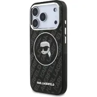 Karl Lagerfeld Iml Karl Head Logo Magsafe Iphone 17 Pro Max Phone Case Noir