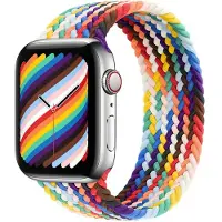 Apple Bracelet Solo tressé pour Watch | 38/40/41/42 mm - Taille 9 - Pride Edition
