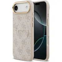 GUESS Coque MagSafe Classic avec logo 4G pour Apple iPhone Air - Rose