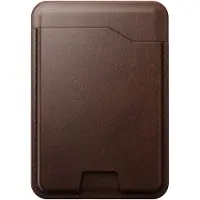 Nomad Portefeuille Mag en cuir avec Apple Find My Tracking - Brown