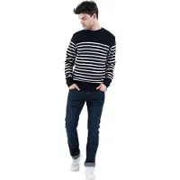 Armor Lux Pull Marin Rayé Paimpol - Laine