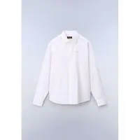Napapijri Terra Oxford Long Sleeve Shirt Blanc 3XL Homme