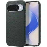 Spigen Coque Liquid Air MagFit pour Google Pixel 10 / 10 Pro - Abyss Green