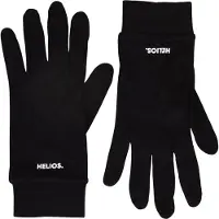 Helios Silk Glove, sous-gants, noir
