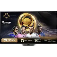 Hisense 65A86N TV 165,1 cm (65") 4K Ultra HD Smart TV Wifi Noir, Gris 150 cd/m²