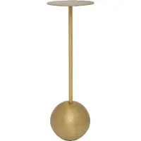 Urban Nature Culture Table d'appoint dorée M