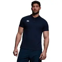 Canterbury Poloshirt navy XL - sportliches Rugby Shirt Herren