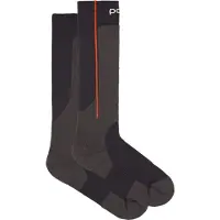 POC Race, chaussettes de ski, gris foncé