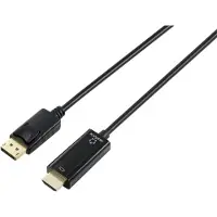 Renkforce Câble de connexion HDMI DisplayPort mâle 5.00 m noir RF-5179192 gaine PVC (RF-5179192)