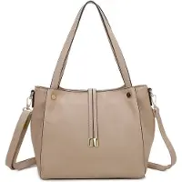Gallantry Sac à main pour femme en taupe - Sac d'école tendance, sac à bandoulière, sac crossbody et sac de travail