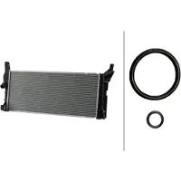 Hella Radiateur refroidissement moteur Ailettes de refroidissement brasées 680 - 298 mm pour e.a. MINI MINI