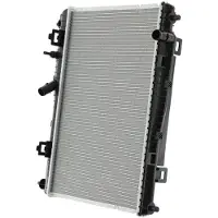 Hella Radiateur refroidissement moteur Ailettes de refroidissement brasées 350 - 566 mm pour e.a. FORD FIESTA