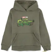 Difuzed Garçons, Pull-over, MARVEL - Groot - Sweat à capuche Garçon (134/140), Vert, (134, 140)