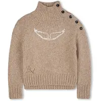 Zadig & Voltaire X60514 Sweatshirt Marron 10 Years Fille