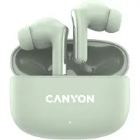 Canyon TWS-9, OnGo 9, casque intra-auriculaire stéréo sans fil BT 4.4, autonomie de 6+24 heures, station de charge dans la cassette, vert