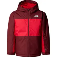 The North Face - Veste de ski coupe-vent et imperméable - B Freedom Insulated Jacket Sumac TNF Red - Taille Enfant 130-141 - Rouge