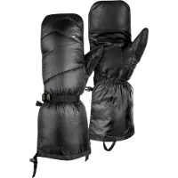 Mammut - Moufles isolants en PrimaLoft&reg; - Arctic Mitten Black en Cuir - Taille 6 - Noir