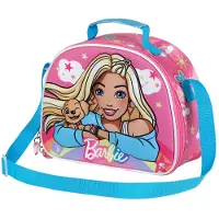 KARACTERMANIA Barbie Rainbow Sac à Goûter 3D, Rose