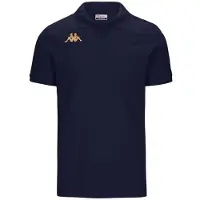 Kappa Gastio Short Sleeve Polo Bleu M Homme
