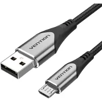 Vention COAHF USB 2.0 Cable/ USB Male - MicroUSB Male/ Up to 60W/ 480Mbps/ 1m/ Grey
