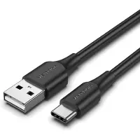 Vention CTHBH USB 2.0 Type-C CTHBH/ USB Type-C mâle - USB mâle/ Jusqu'à 60W/ 480Mbps/ 2m/ Noir