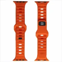 Evelatus Strap Watch 42/44/45 Sport Silicone Loop Orange (Silicone), Sangles de montre, Orange