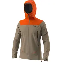 Dynafit - Veste de ski de randonnée imperméable en GORE-TEX ePE - Ridge GTX Jkt M Alabama pour Homme - Taille S - Orange
