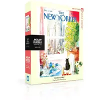 New York Puzzle Company - Puzzle « New Yorker Cat's Eye View » (1 000 pièces)
