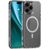 Etteri Color Mag case for iPhone 16 Pro Max 6,9" grey (Apple iPhone 16 Pro Max), Coque pour téléphone portable, Gris