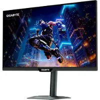 Gigabyte technology M27Q3 Gaming Monitor Flat, 68,4cm (27"), 2560x1440 QHD, 1 ms, inclinable/pivotant/réglable en hauteur, pivot, HDMI, DP, USB