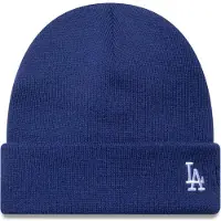 New Era Mlb Mini Logo Cuff La Dodgers Beanie Bleu