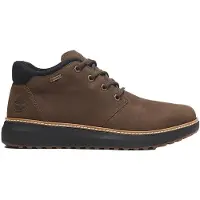 Timberland pour homme. TB0A6A8NW071 Bottes chukka en cuir avec membrane Gore-Tex Hudson Road marron foncé (45.5), Plat, Lacets, Casuel