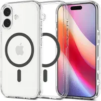 Spigen Coque Ultra Hybrid MagSafe Apple iPhone 17 - Clear Graphite