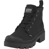 Palladium Bottines à lacets 'Pallabase' noir / blanc
