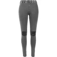 Urban Classics Leggings noir chiné