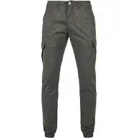 Urban Classics Pantalon cargo gris / gris foncé