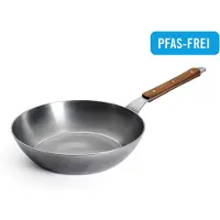 Woll 728CS Carbon SteelPoêle à bords hauts -, Poêle + casserole, Argent