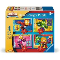 Ravensburger Puzzle Iron Man & Friends - Puzzle - 12, 16, 20, 24 pièces
