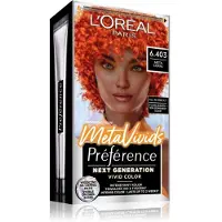 L'Oréal Preference MetaVivids Colouring Wax 6.403 Meta Coral