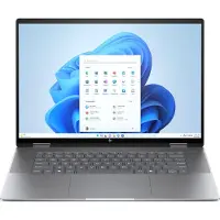 HP ENVY x360 16-ad0654ng, Argent, 16 Zoll, Tactile, 2K, IPS, AMD Ryzen 5 8640HS, 16 Go, 512 Go SSD